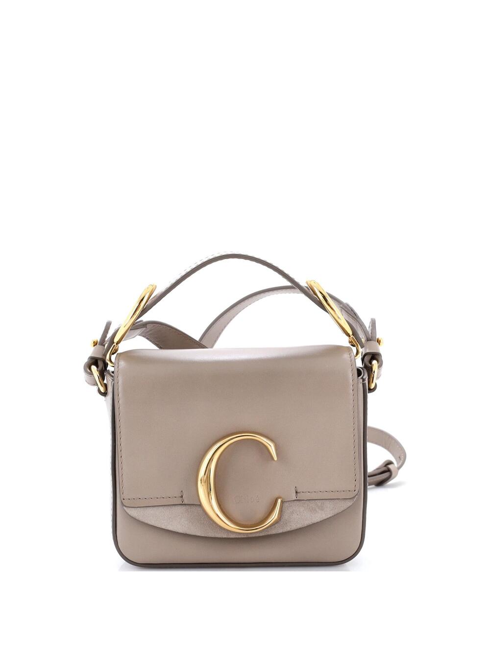 Chloe C Flap Bag Leather Mini #324424C87B